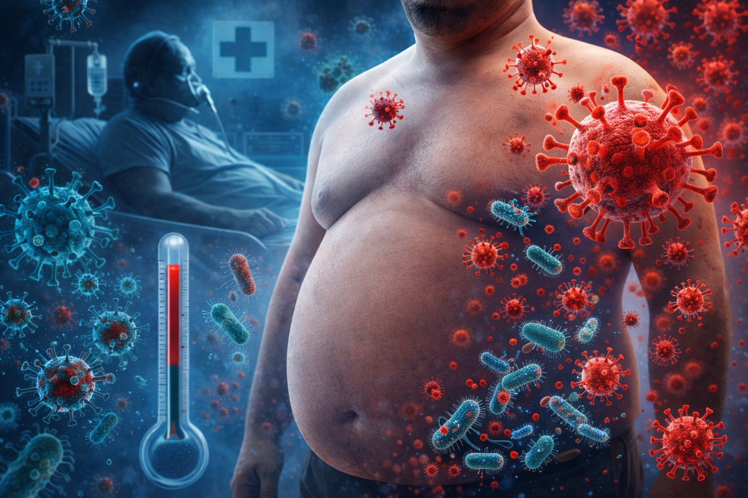 OBESIDAD AUMENTA PROPENSIÓN A CONTRAER INFECCIONES