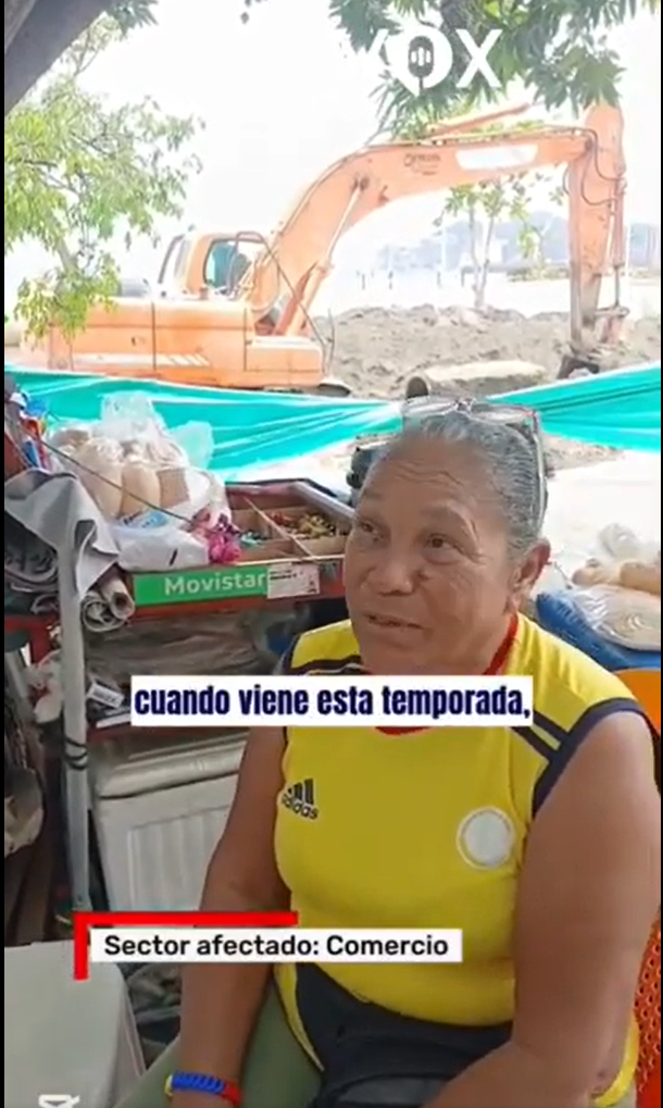 SAMARIOS OPINAN SOBRE EL DESARROLLO DE OBRAS EN LA CARRERA PRIMERA EN PLENA TEMPORADA TURISTICA