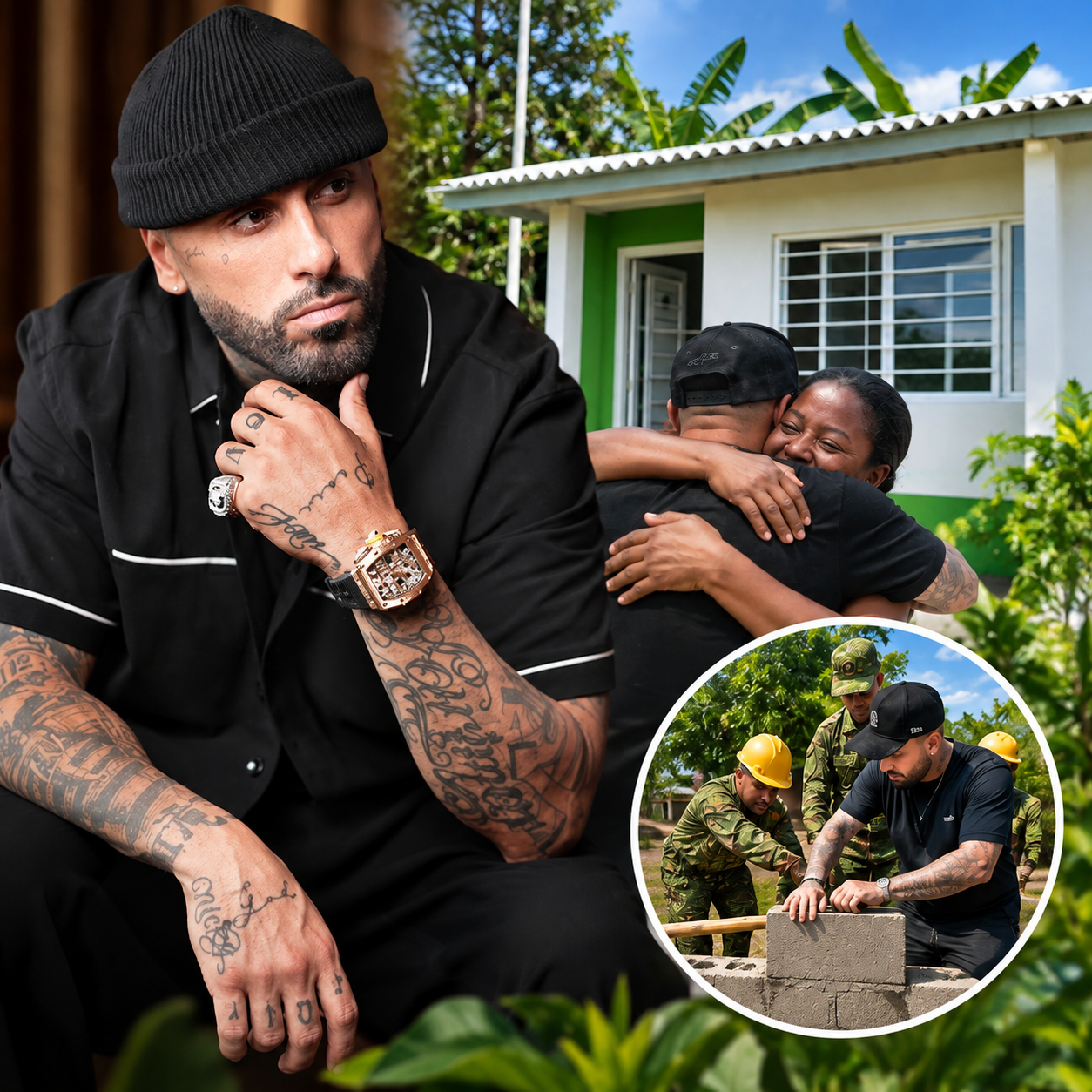 NICKY JAM Y GRUPO ARGOS ENTREGAN LA PRIMERA VIVIENDA PARA FAMILIAS AFECTADAS POR EL TERREMOTO EN CHOCÓ